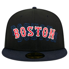 Boston Red Sox New Era Shadow Stitch 59FIFTY Fitted Hat - MLB Hats