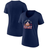 Boston Red Sox Women's Take Me to Fenway V-Neck T-Shirt - MLB T-shirts