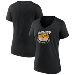 Chicago White Sox Women's Smothered Fries V-Neck T-Shirt - MLB T-shirts