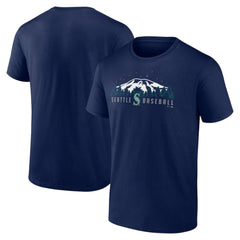 Seattle Mariners Mountains T-Shirt - MLB T-shirts