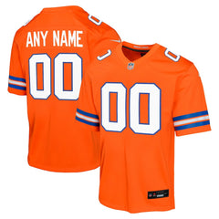 Denver Broncos Youth Mile High Collection 1977 Throwback Custom Game Jersey | NFL Discount