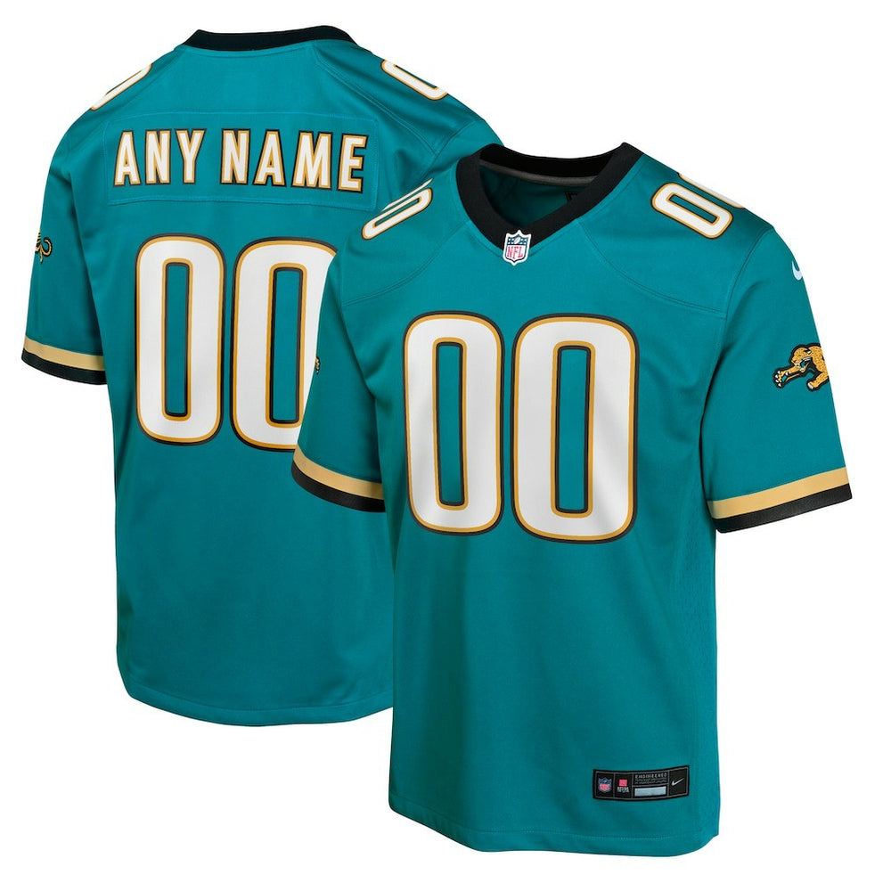 Jacksonville Jaguars Youth Prowler Throwback Custom Game Jersey | NFL Outlet