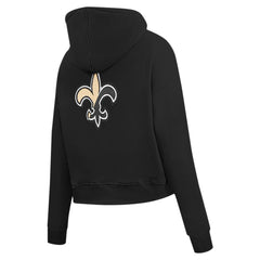 New Orleans Saints Pro Standard Women's Split Logo Full-Zip Hoodie | NFL Outlet