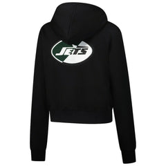 New York Jets Pro Standard Women's Split Logo Full-Zip Hoodie | NFL New