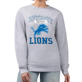 Detroit Lions G-III 4Her by Carl Banks Women's Team Logo Graphic Tri-Blend Pullover Sweatshirt | NFL Discount