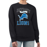 Detroit Lions G-III 4Her by Carl Banks Women's Team Logo Graphic Tri-Blend Pullover Sweatshirt | NFL On sale