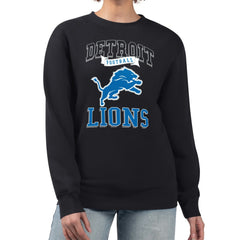 Detroit Lions G-III 4Her by Carl Banks Women's Team Logo Graphic Tri-Blend Pullover Sweatshirt | NFL On sale