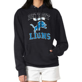 Detroit Lions G-III 4Her by Carl Banks Women's Team Logo Graphic Fleece Tri-Blend Pullover Hoodie | NFL On sale