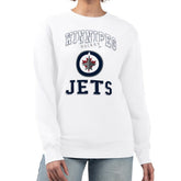 Winnipeg Jets G-III 4Her by Carl Banks Women's Team Logo Tri-Blend Fleece Pullover Sweatshirt - NHL Sweatshirts