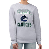Vancouver Canucks G-III 4Her by Carl Banks Women's Team Logo Tri-Blend Fleece Pullover Sweatshirt - NHL Sweatshirts