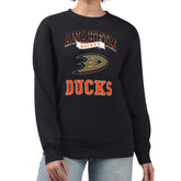 Anaheim Ducks G-III 4Her by Carl Banks Women's Team Logo Tri-Blend Fleece Pullover Sweatshirt - NHL Sweatshirts