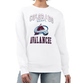 Colorado Avalanche G-III 4Her by Carl Banks Women's Team Logo Tri-Blend Fleece Pullover Sweatshirt - NHL Sweatshirts