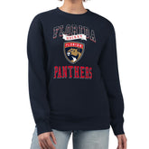 Florida Panthers G-III 4Her by Carl Banks Women's Team Logo Tri-Blend Fleece Pullover Sweatshirt - NHL Sweatshirts