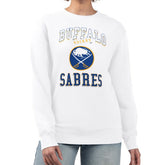 Buffalo Sabres G-III 4Her by Carl Banks Women's Team Logo Tri-Blend Fleece Pullover Sweatshirt - NHL Sweatshirts