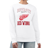 Detroit Red Wings G-III 4Her by Carl Banks Women's Team Logo Tri-Blend Fleece Pullover Sweatshirt - NHL Sweatshirts