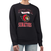 Ottawa Senators G-III 4Her by Carl Banks Women's Team Logo Tri-Blend Fleece Pullover Sweatshirt - NHL Sweatshirts