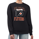 Philadelphia Flyers G-III 4Her by Carl Banks Women's Team Logo Tri-Blend Fleece Pullover Sweatshirt - NHL Sweatshirts