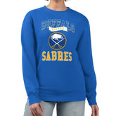 Buffalo Sabres G-III 4Her by Carl Banks Women's Team Logo Tri-Blend Fleece Pullover Sweatshirt - NHL Sweatshirts