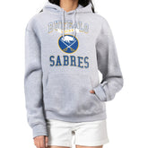 Buffalo Sabres G-III 4Her by Carl Banks Women's Team Logo Tri-Blend Fleece Pullover Hoodie - NHL Hoodies