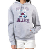 Colorado Avalanche G-III 4Her by Carl Banks Women's Team Logo Tri-Blend Fleece Pullover Hoodie - NHL Hoodies