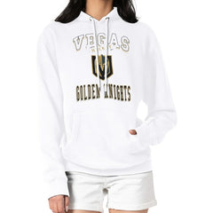 Vegas Golden Knights G-III 4Her by Carl Banks Women's Team Logo Tri-Blend Fleece Pullover Hoodie - NHL Hoodies