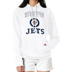 Winnipeg Jets G-III 4Her by Carl Banks Women's Team Logo Tri-Blend Fleece Pullover Hoodie - NHL Hoodies