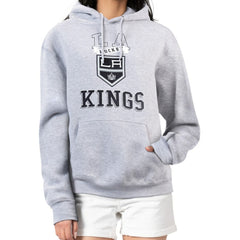 Los Angeles Kings G-III 4Her by Carl Banks Women's Team Logo Tri-Blend Fleece Pullover Hoodie - NHL Hoodies