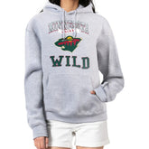 Minnesota Wild G-III 4Her by Carl Banks Women's Team Logo Tri-Blend Fleece Pullover Hoodie - NHL Hoodies