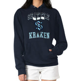 Seattle Kraken G-III 4Her by Carl Banks Women's Team Logo Tri-Blend Fleece Pullover Hoodie - NHL Hoodies