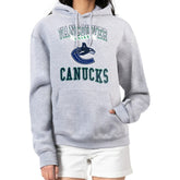 Vancouver Canucks G-III 4Her by Carl Banks Women's Team Logo Tri-Blend Fleece Pullover Hoodie - NHL Hoodies
