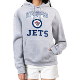 Winnipeg Jets G-III 4Her by Carl Banks Women's Team Logo Tri-Blend Fleece Pullover Hoodie - NHL Hoodies
