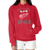 Detroit Red Wings G-III 4Her by Carl Banks Women's Team Logo Tri-Blend Fleece Pullover Hoodie - NHL Hoodies