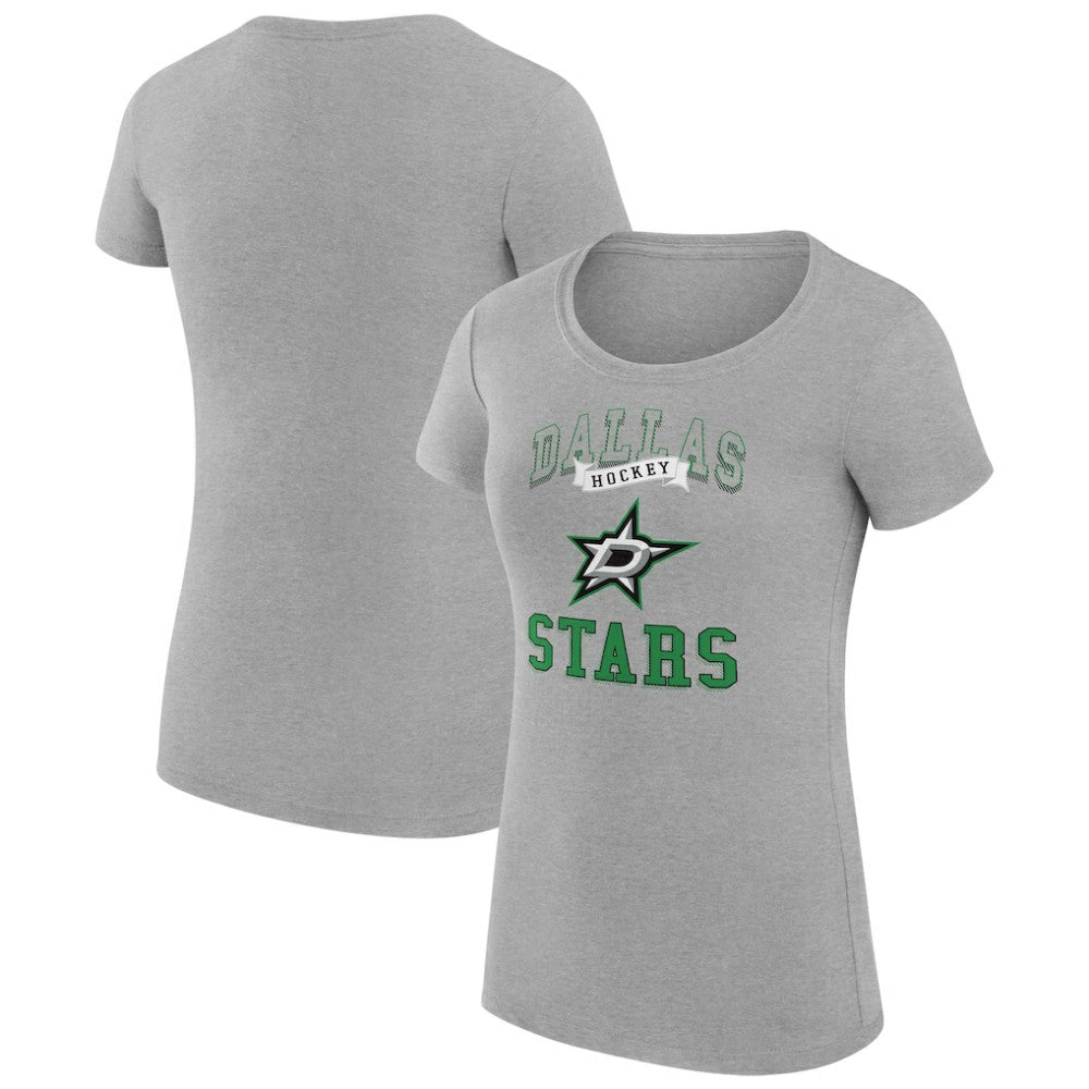 Dallas Stars G-III 4Her by Carl Banks Women's Super-Slim Fit Lightweight Team Logo Graphic T-Shirt - NHL T-shirts