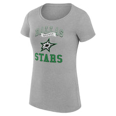 Dallas Stars G-III 4Her by Carl Banks Women's Super-Slim Fit Lightweight Team Logo Graphic T-Shirt - NHL T-shirts