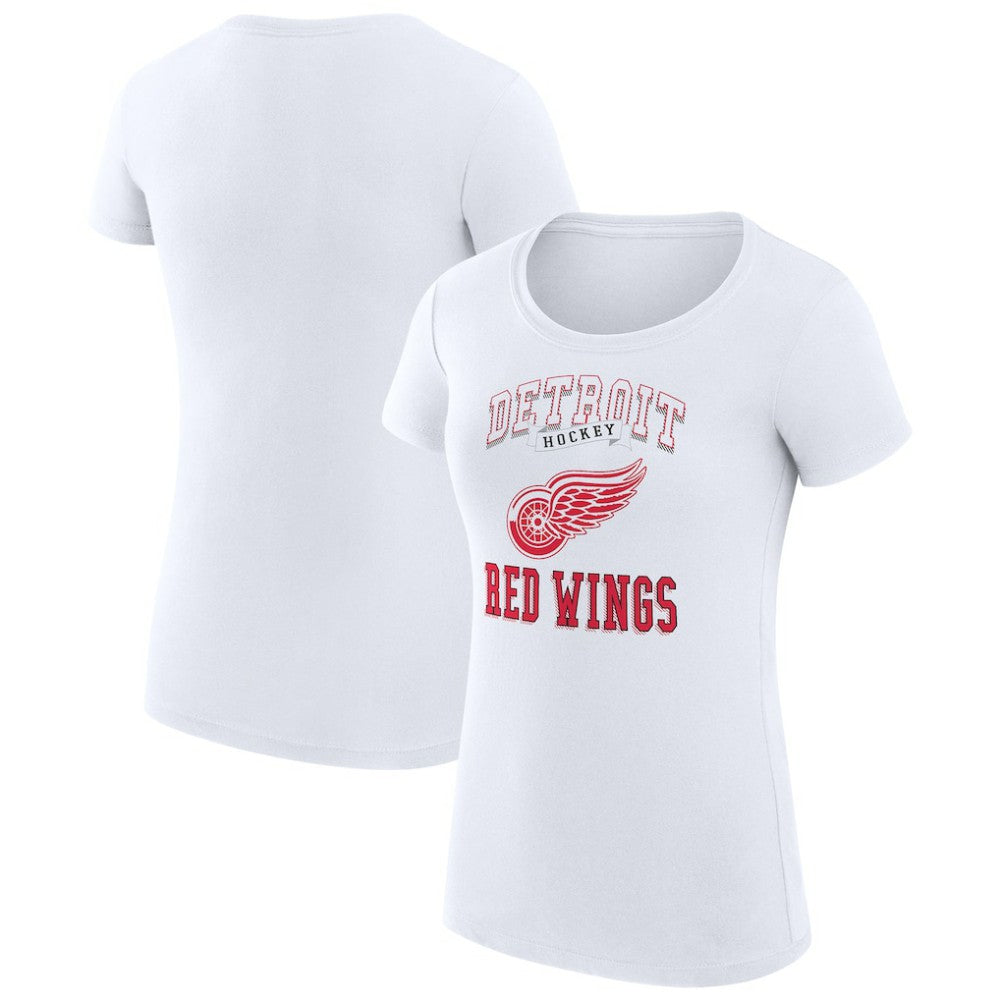 Detroit Red Wings G-III 4Her by Carl Banks Women's Super-Slim Fit Lightweight Team Logo Graphic T-Shirt - NHL T-shirts