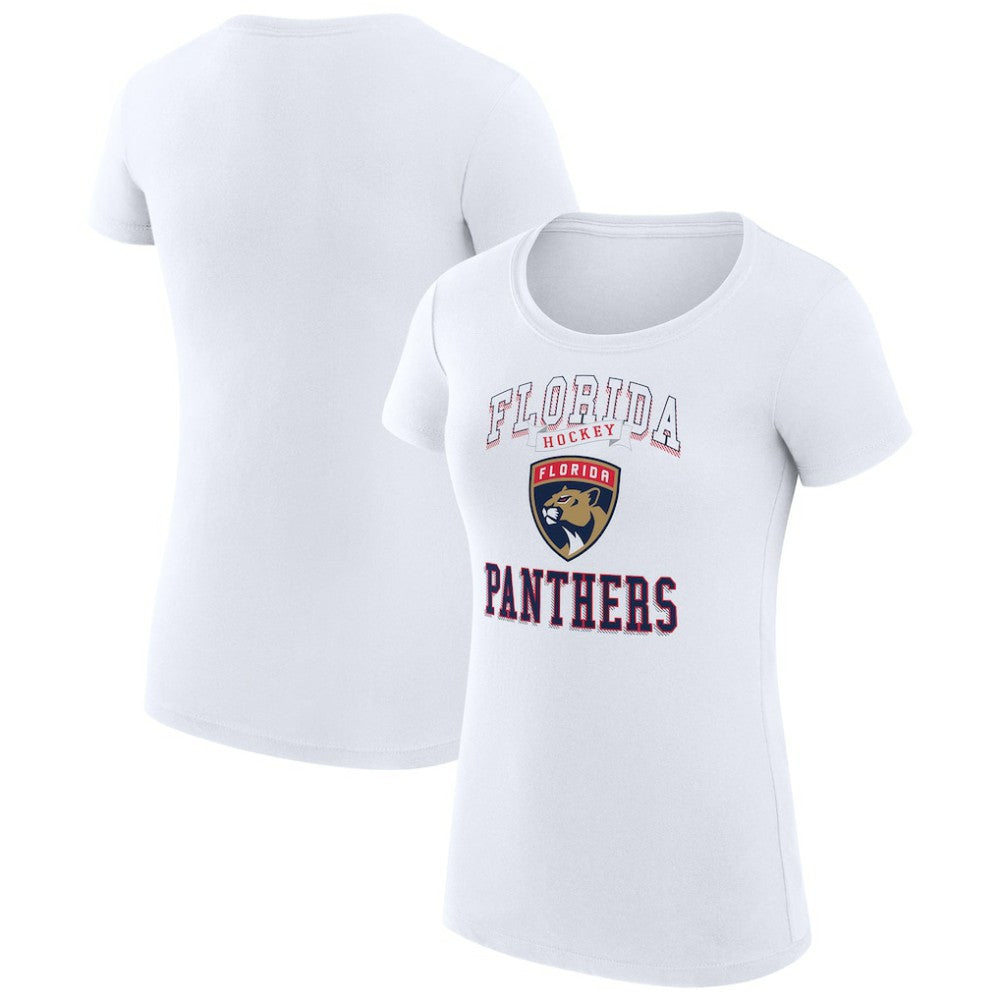 Florida Panthers G-III 4Her by Carl Banks Women's Super-Slim Fit Lightweight Team Logo Graphic T-Shirt - NHL T-shirts