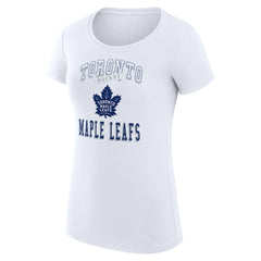 Toronto Maple Leafs G-III 4Her by Carl Banks Women's Super-Slim Fit Lightweight Team Logo Graphic T-Shirt - NHL T-shirts