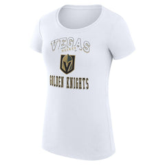 Vegas Golden Knights G-III 4Her by Carl Banks Women's Super-Slim Fit Lightweight Team Logo Graphic T-Shirt - NHL T-shirts