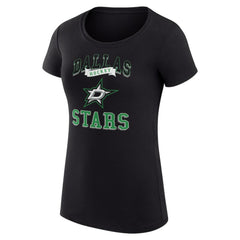 Dallas Stars G-III 4Her by Carl Banks Women's Super-Slim Fit Lightweight Team Logo Graphic T-Shirt - NHL T-shirts