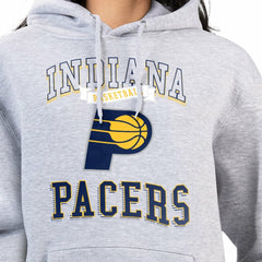Heather Gray Indiana Pacers G-III 4Her by Carl Banks Women's Graphic Fleece Pullover Hoodie | NBA