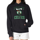 Black Boston Celtics G-III 4Her by Carl Banks Women's Graphic Fleece Pullover Hoodie | NBA