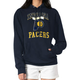 Navy Indiana Pacers G-III 4Her by Carl Banks Women's Graphic Fleece Pullover Hoodie | NBA