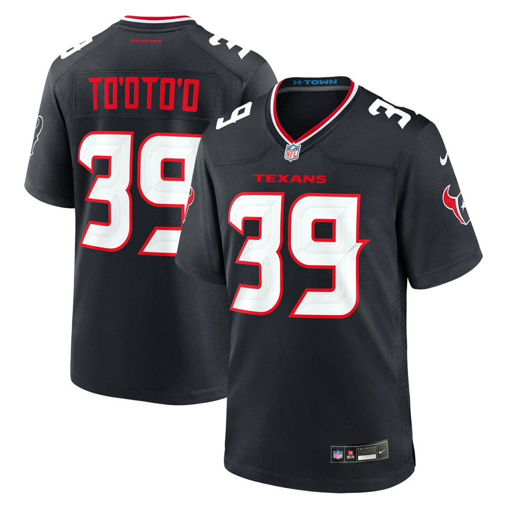Houston Texans Henry To'oto'o Team Game Jersey | NFL Hot