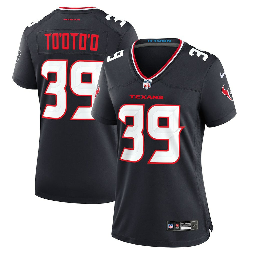 Houston Texans Henry To'oto'o Women's Team Game Jersey | NFL Sale