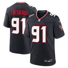 Houston Texans Folorunso Fatukasi Team Game Jersey | NFL US