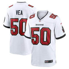 Tampa Bay Buccaneers Vita Vea White Game Jersey | NFL Sale