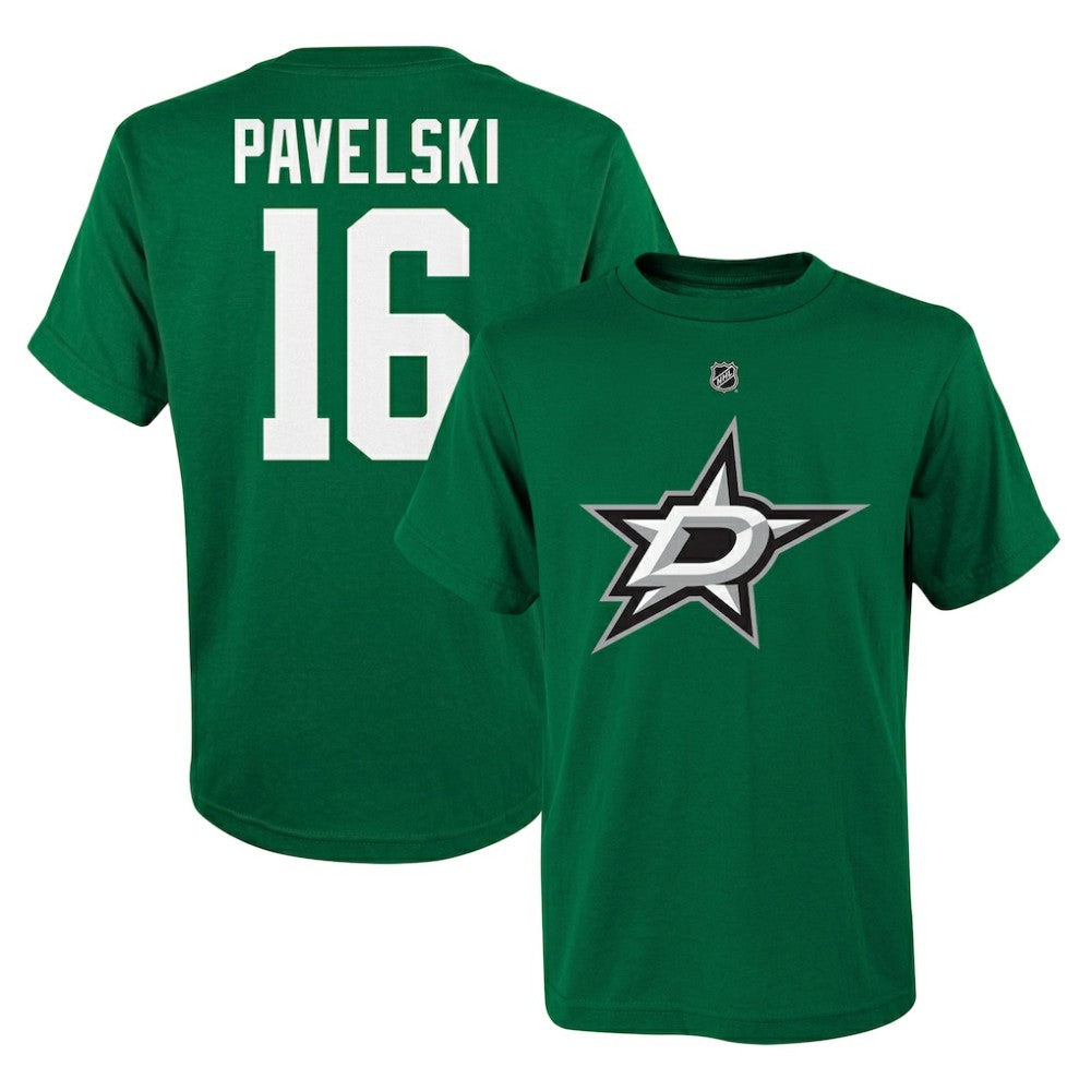 Joe Pavelski Dallas Stars Youth Player Name & Number T-Shirt - NHL T-shirts