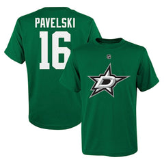 Joe Pavelski Dallas Stars Youth Player Name & Number T-Shirt - NHL T-shirts