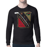 Minnesota Wild Starter Shield Long Sleeve Graphic T-Shirt - NHL T-shirts