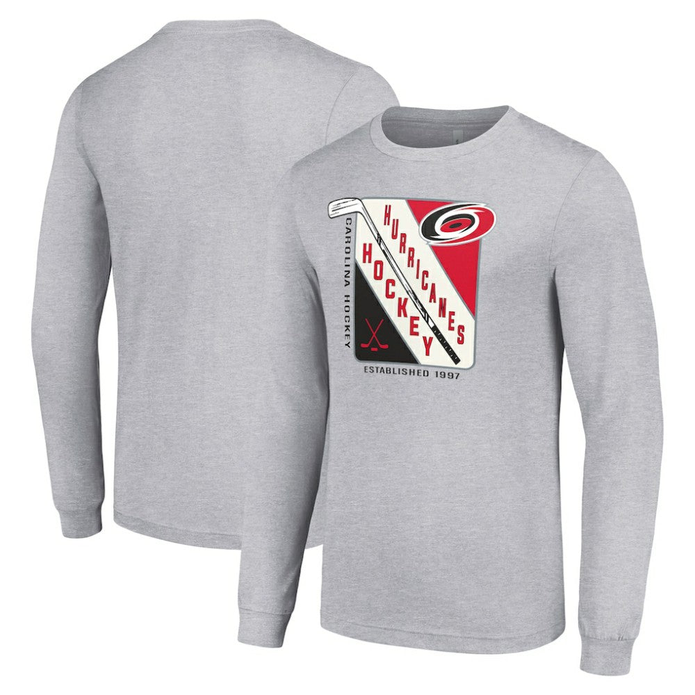 Carolina Hurricanes Starter Shield Long Sleeve Graphic T-Shirt - NHL T-shirts